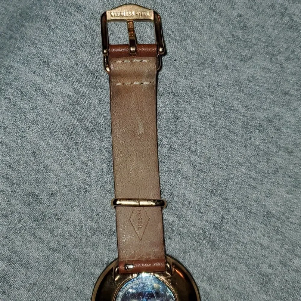 Fossil Camille Women's Ladies‎ Luggage Leather Watch ES4382